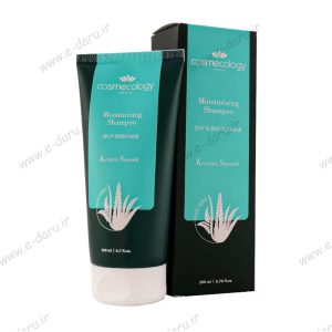 شامپو کراتینه مرطوب کننده موی سر کاسمکولوژی